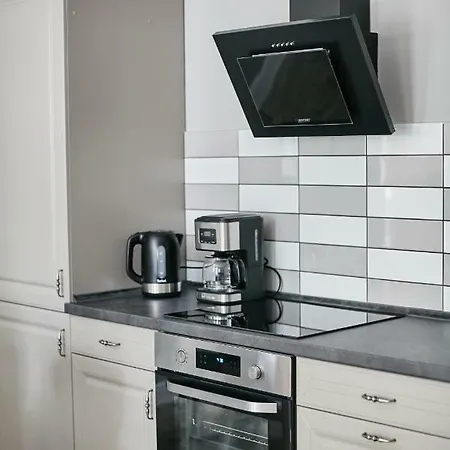 Niebieski De Lux Dla 4 Osób Katowice Apartament Chorzów